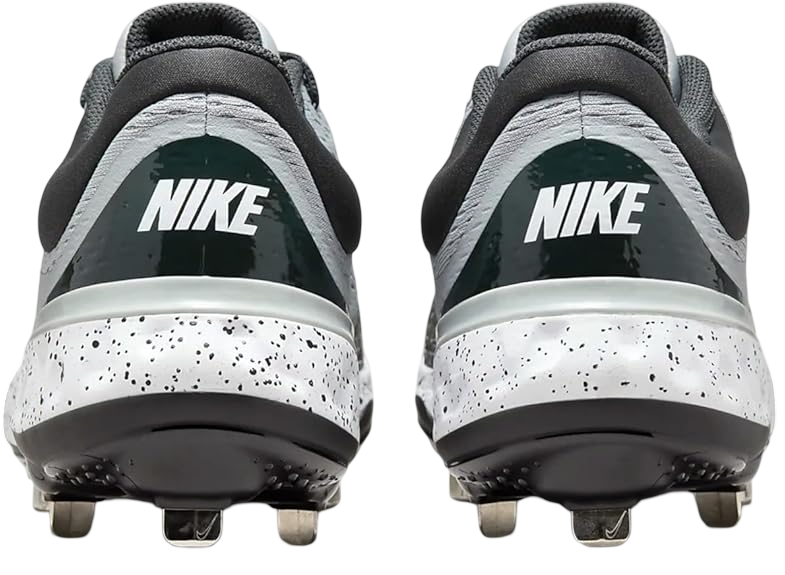 Nike Huarache Elite 4 Low Wolf Grey/White/Dark Smoke Grey Metal Cleats