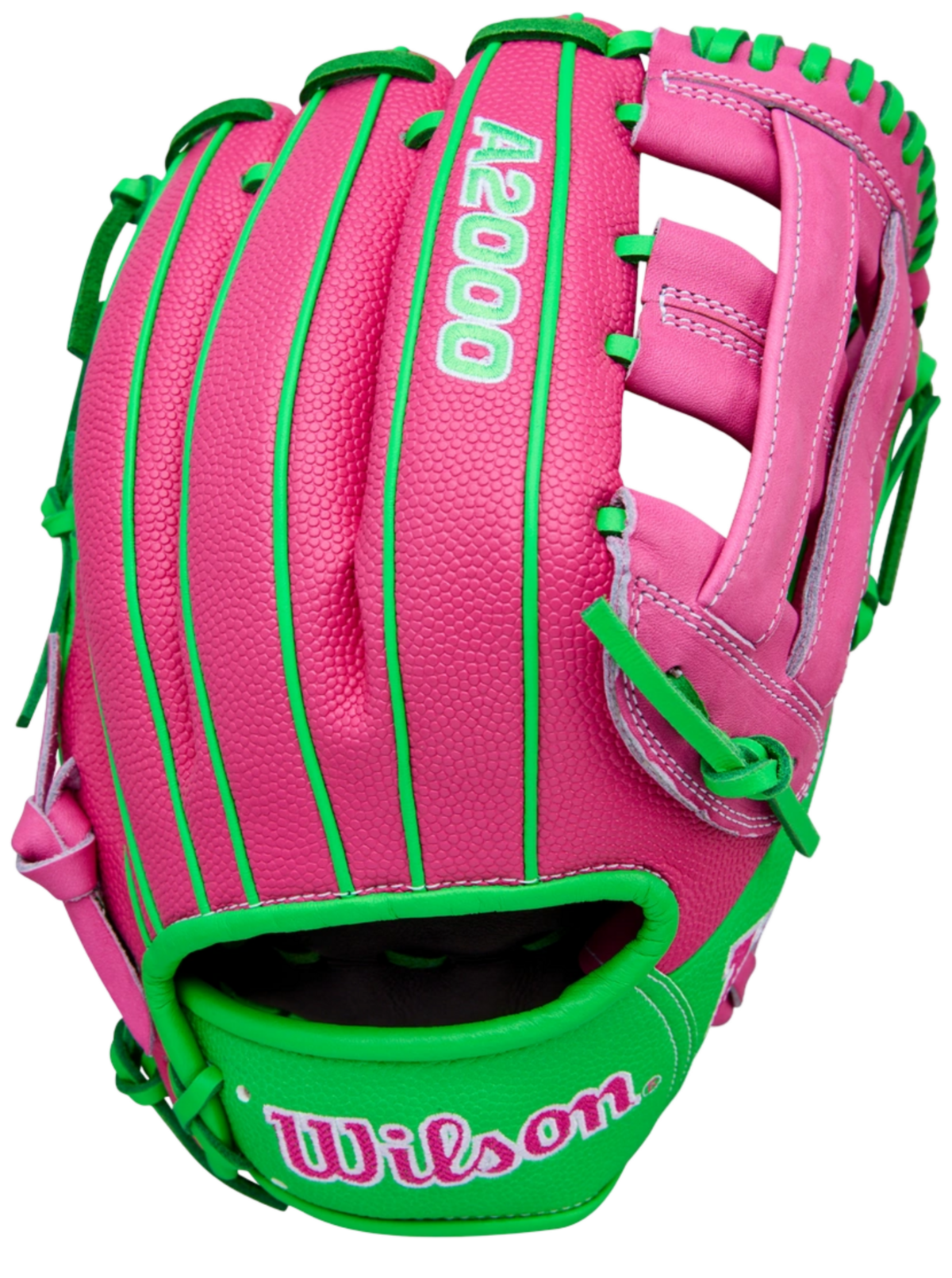 Wilson A2000 Jose Ramirez 12&rdquo; Infield Glove Flamingo Pink/Neon RHT
