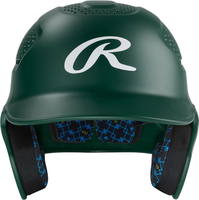 Rawlings RX2 Matte Batting Helmet Dark Green