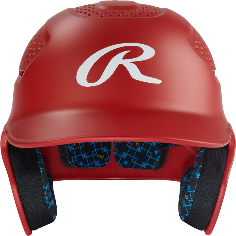 Rawlings RX2 Matte Batting Helmet Scarlet