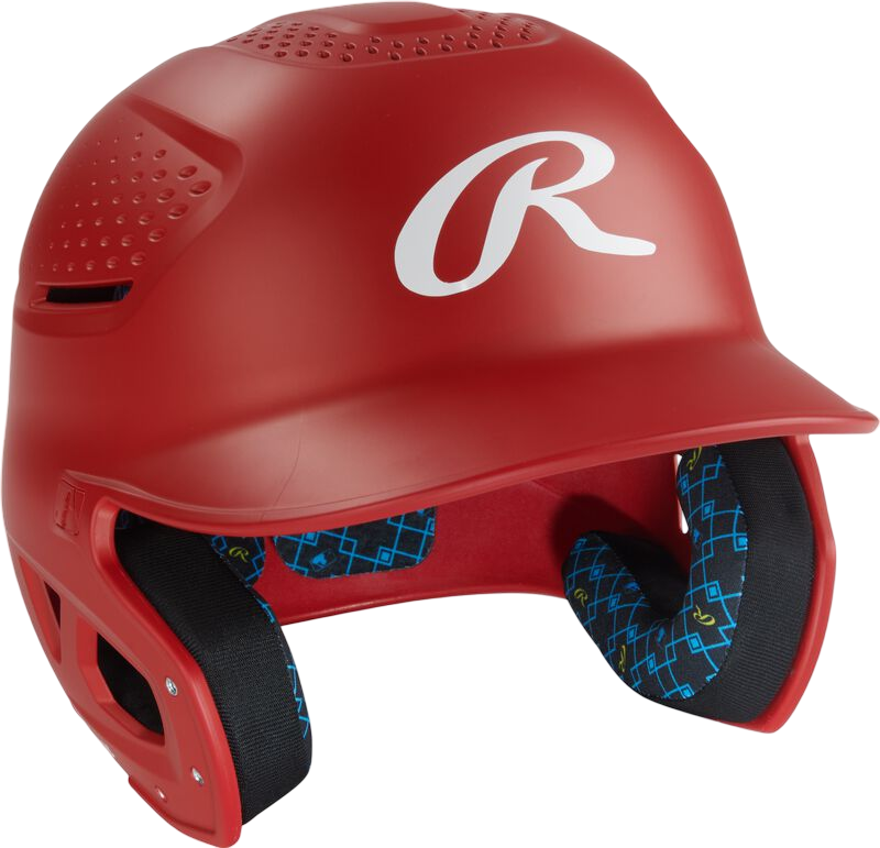 Rawlings RX2 Matte Batting Helmet Scarlet
