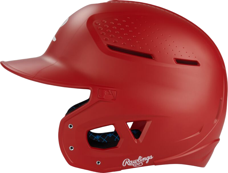 Rawlings RX2 Matte Batting Helmet Scarlet