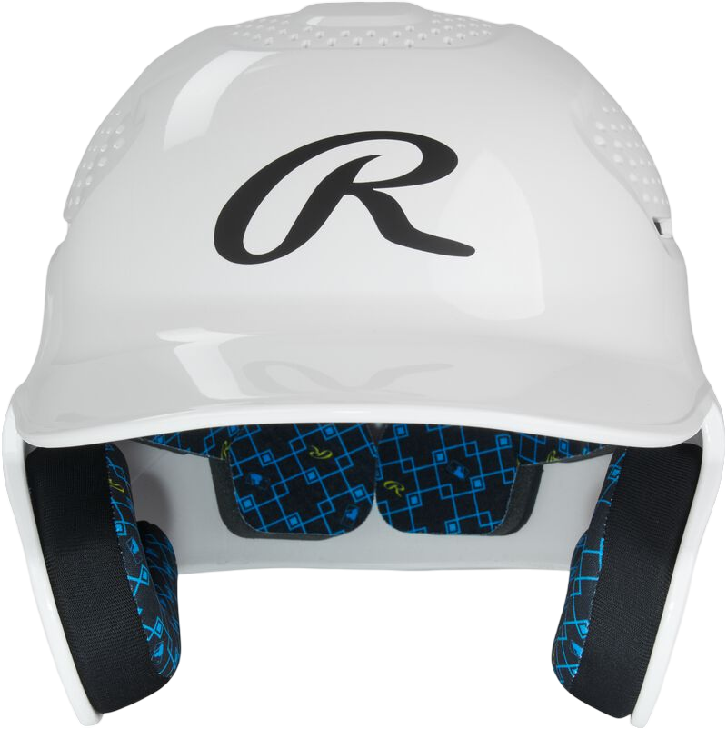 Rawlings RX2 Gloss Batting Helmet White