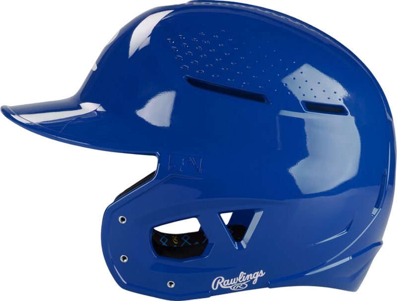 Rawlings RX2 Gloss Batting Helmet Royal