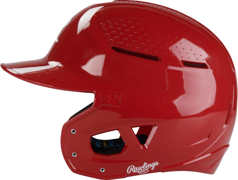 Rawlings RX2 Gloss Batting Helmet Scarlet