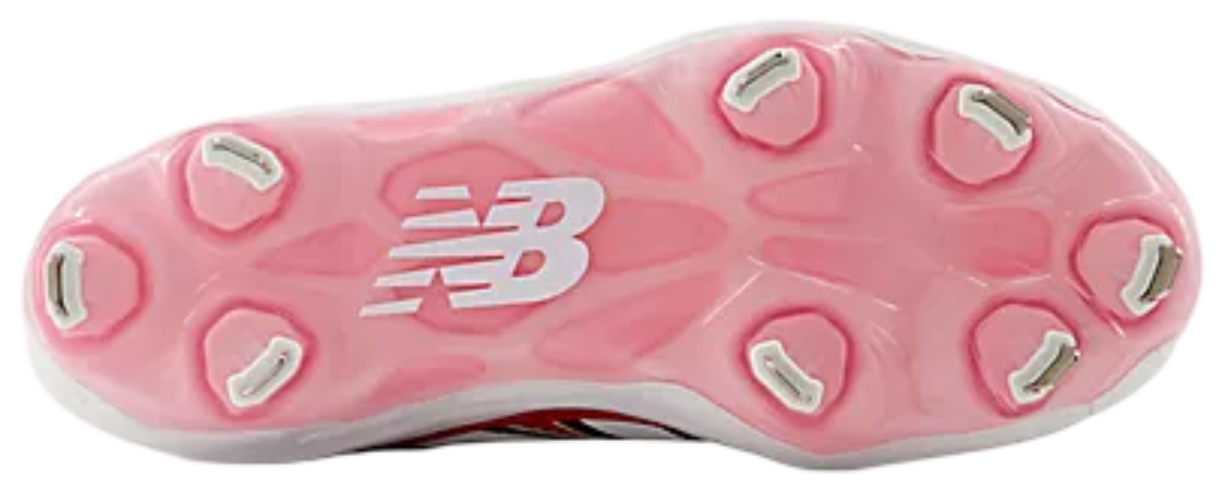 New Balance L3000TR7 Team Red/White Metal Cleats