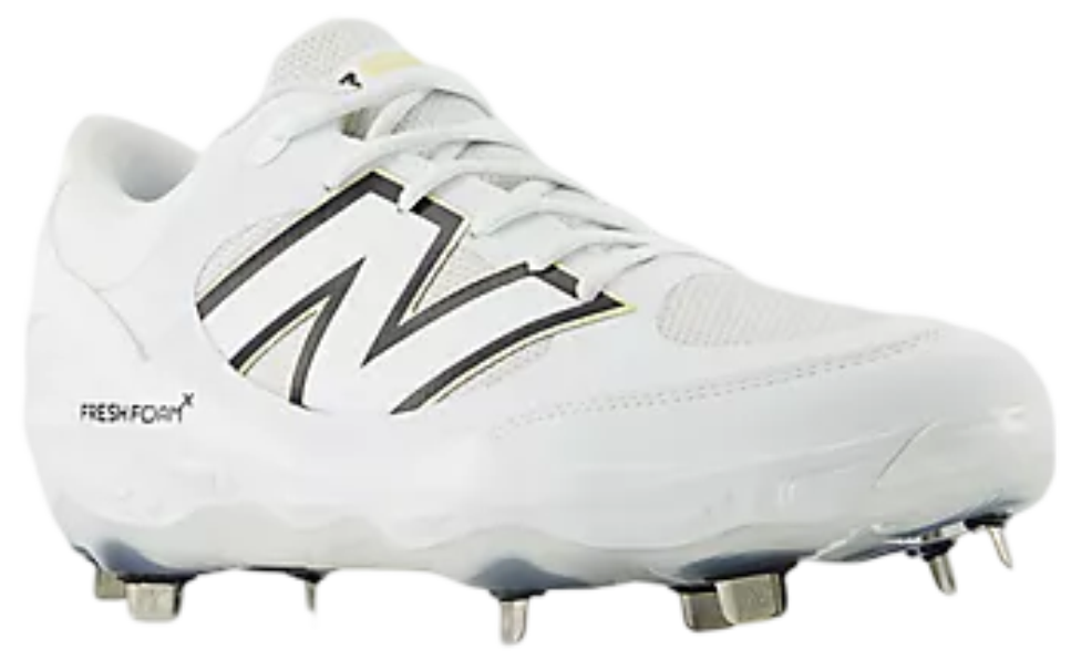 New Balance L3000TW7 White Metal Cleats