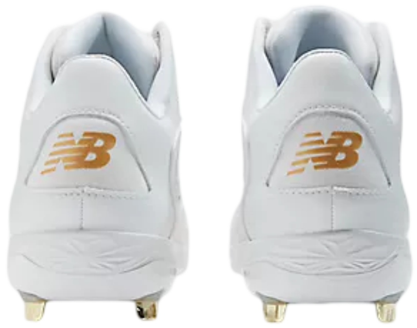New Balance FuelCell Ohtani 1 White/Gold Metal Cleats