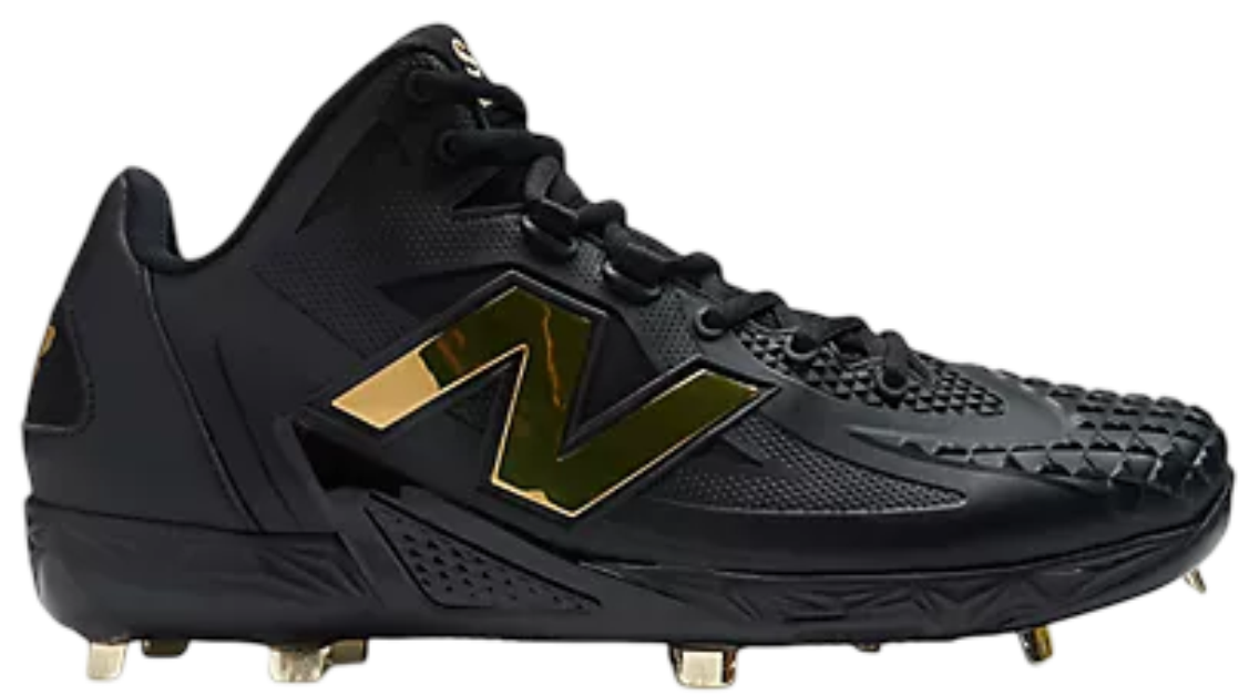 New Balance FuelCell Ohtani 1 Black/Gold Metal Cleats