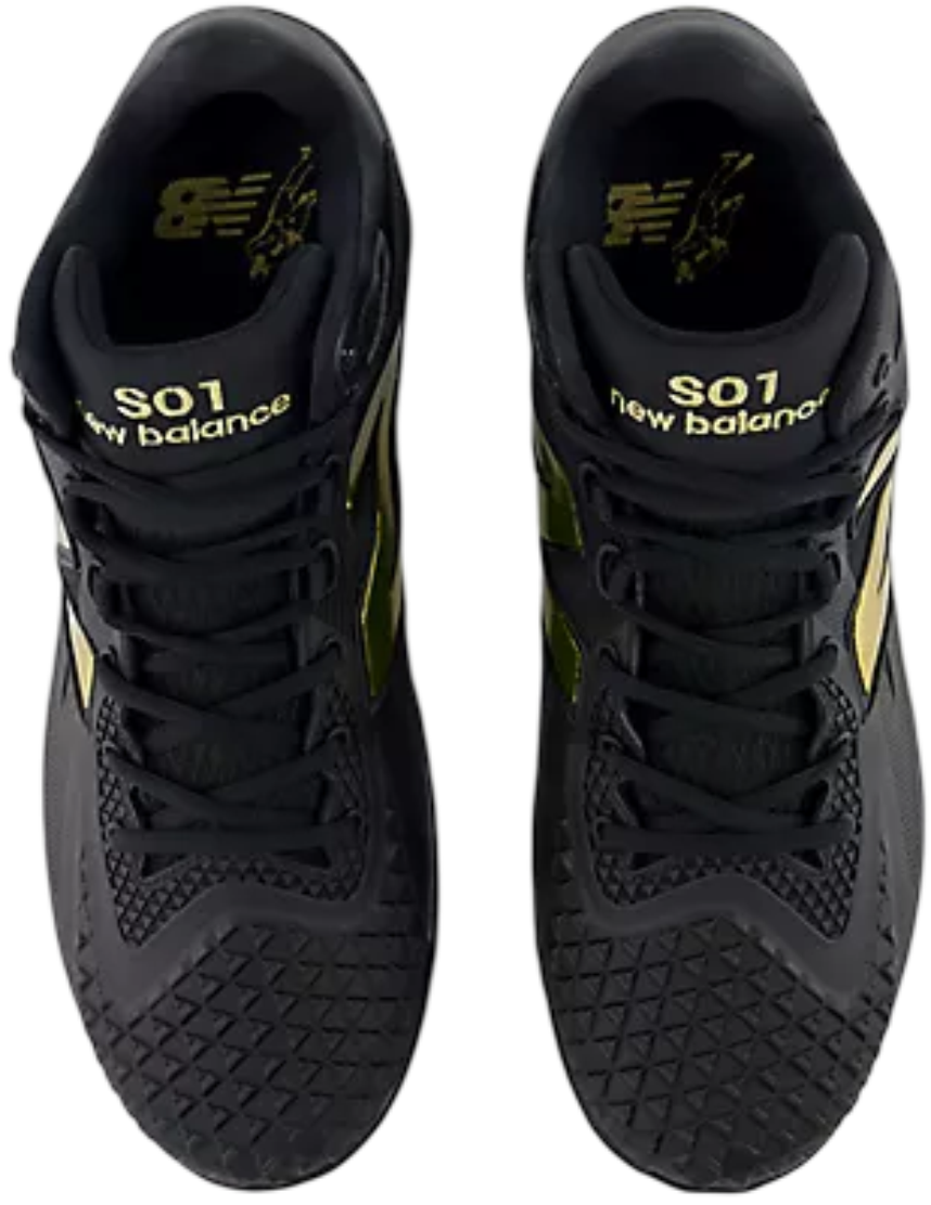 New Balance FuelCell Ohtani 1 Black/Gold Metal Cleats