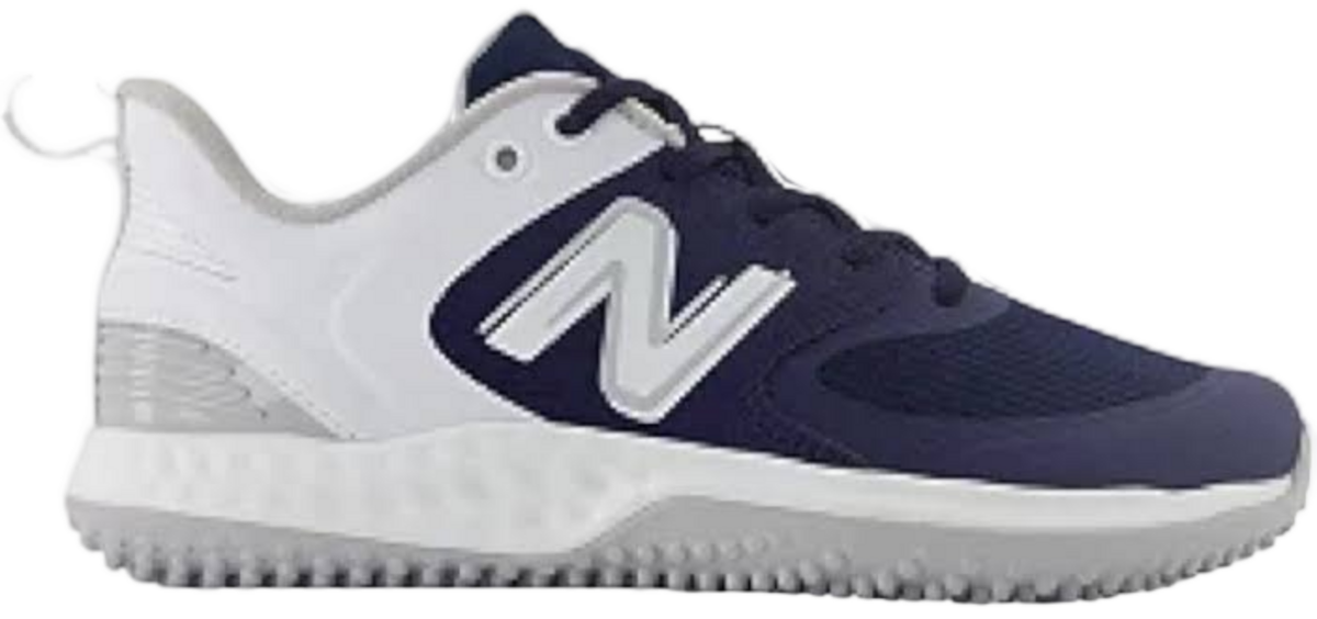 New Balance STVELON3 Navy/White Turf Shoes