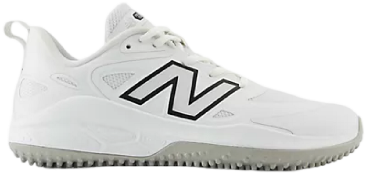 New Balance STVELOW4 White Turf Shoes