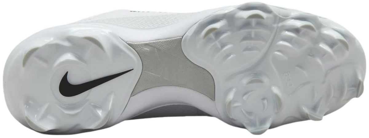 Nike Trout 9 Pro White/Black Low Rubber Cleats