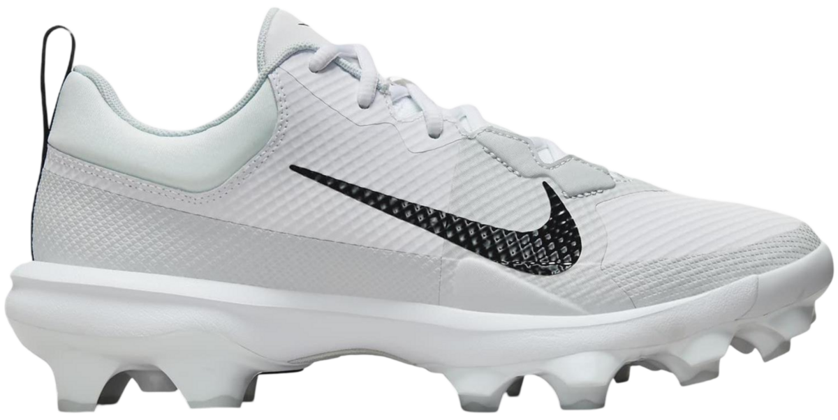 Nike Trout 9 Pro White/Black Low Rubber Cleats