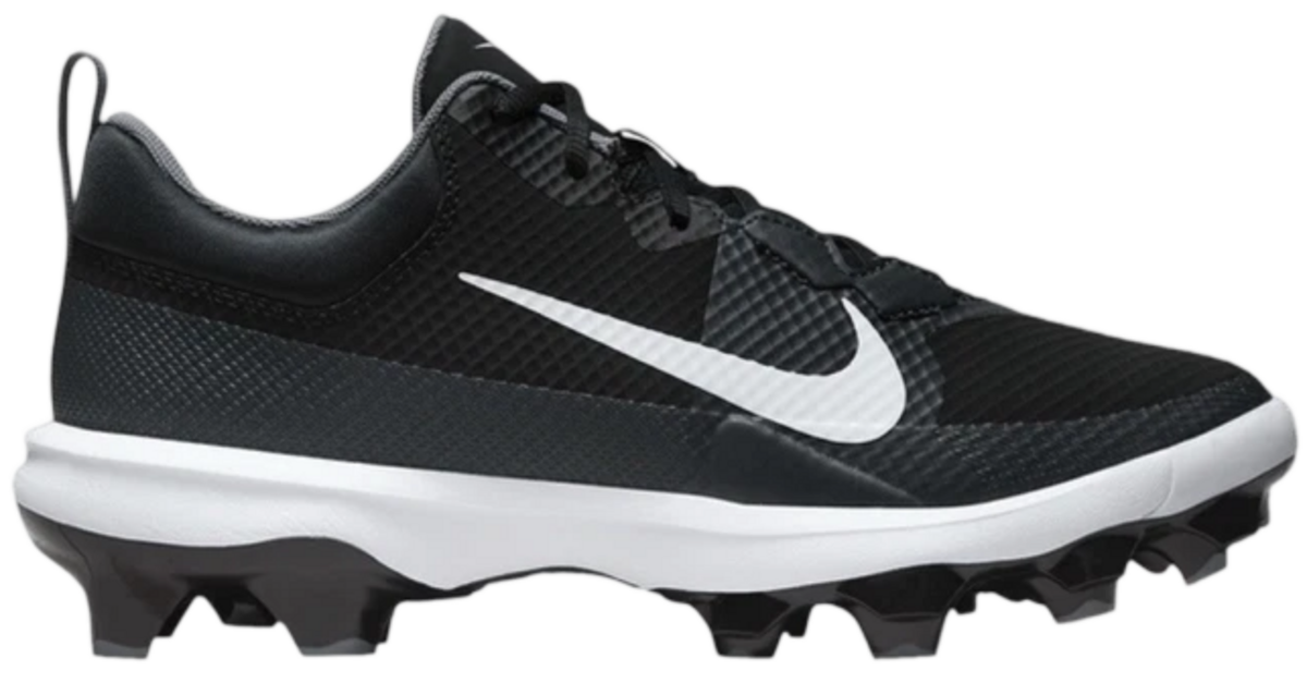Nike Trout 9 Pro Black/White Low Rubber Cleats