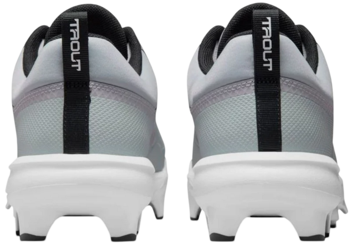 Nike Trout 9 Pro Grey/White Low Rubber Cleats