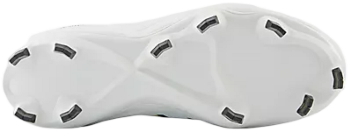 New balance PL3000W7 White/Black Rubber Cleats