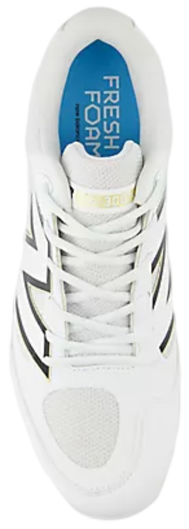 New balance PL3000W7 White/Black Rubber Cleats