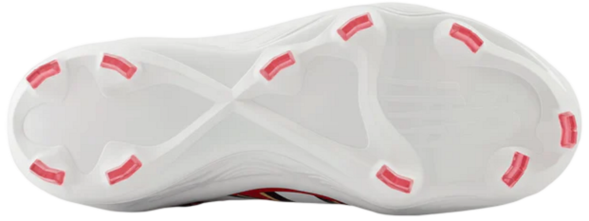 New balance PL3000R7 Team Red/White Rubber Cleats