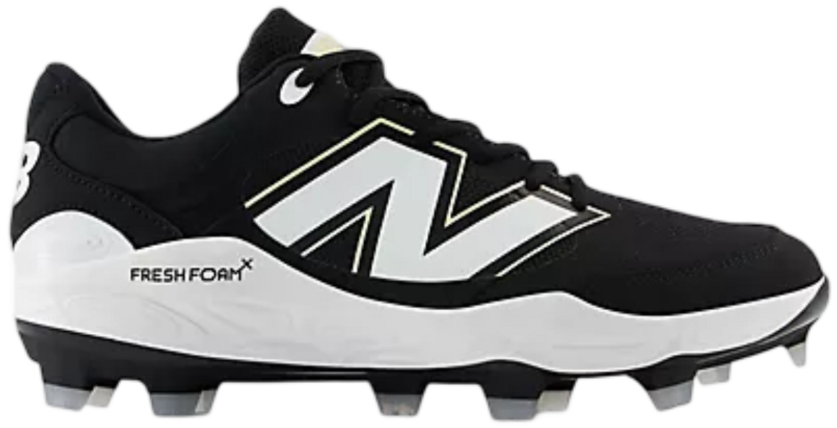 New balance PL3000K7 Black/White Rubber Cleats