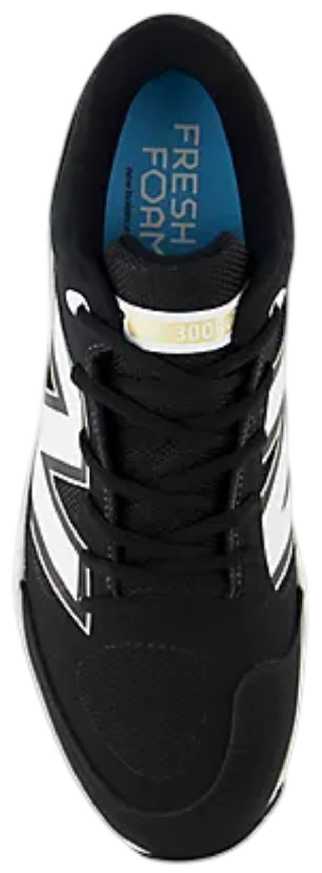 New balance PL3000K7 Black/White Rubber Cleats