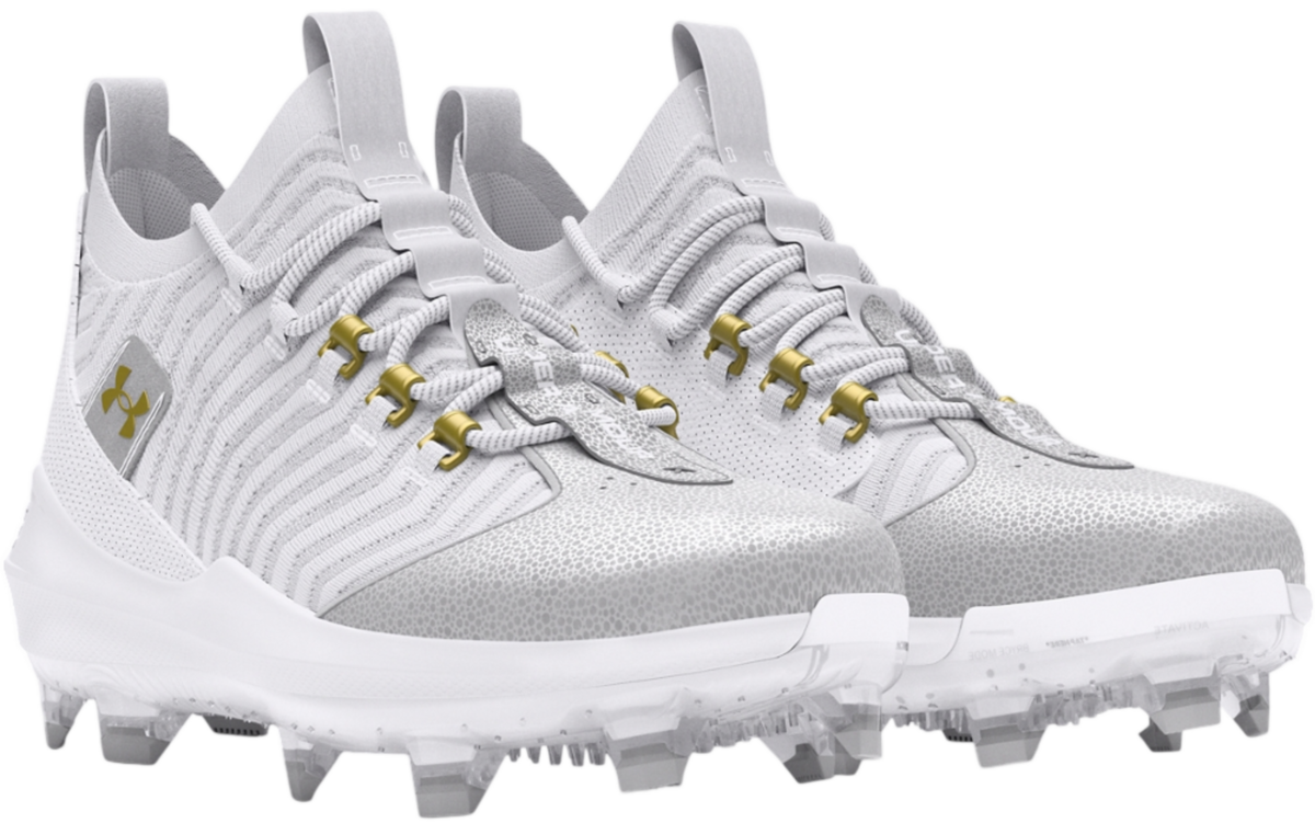 Under Armour Harper 9 Pro White/Gold Rubber