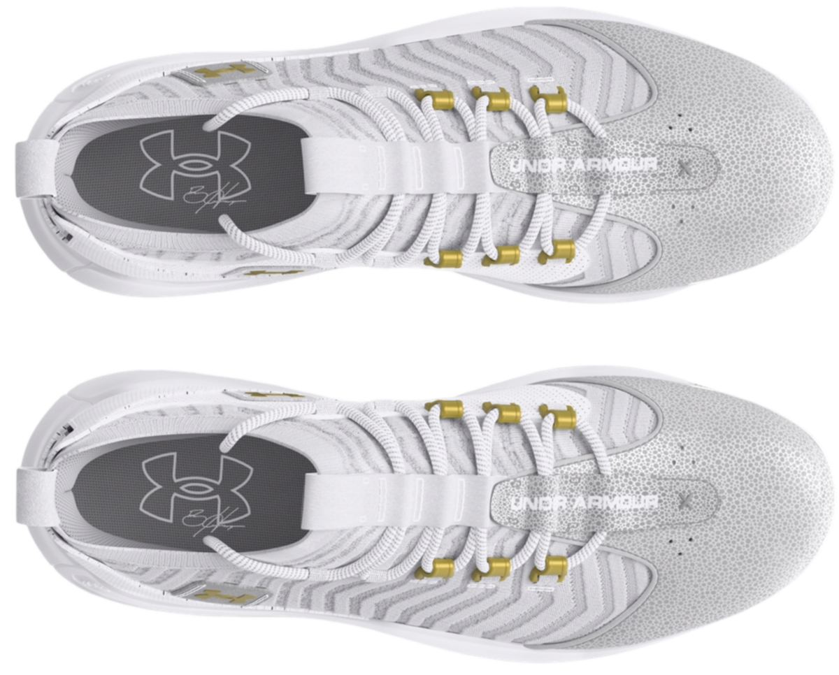 Under Armour Harper 9 Pro White/Gold Rubber