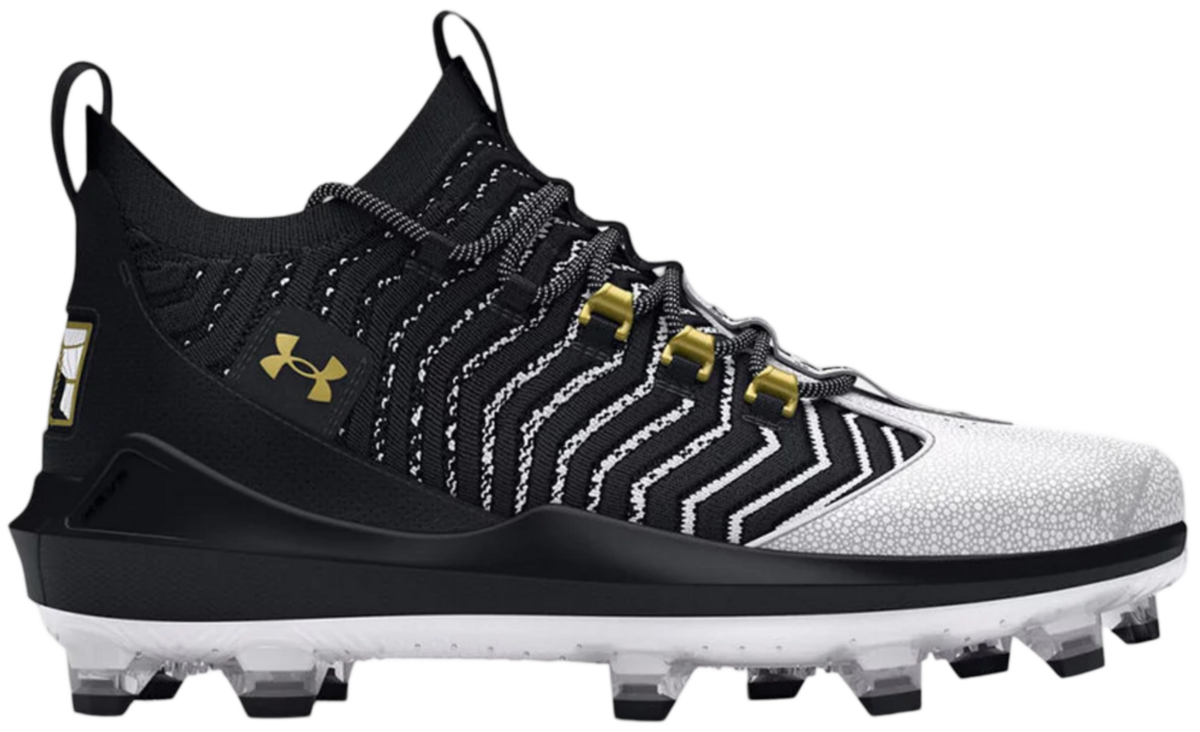 Under Armour Harper 9 Pro Black/White/Gold Rubber