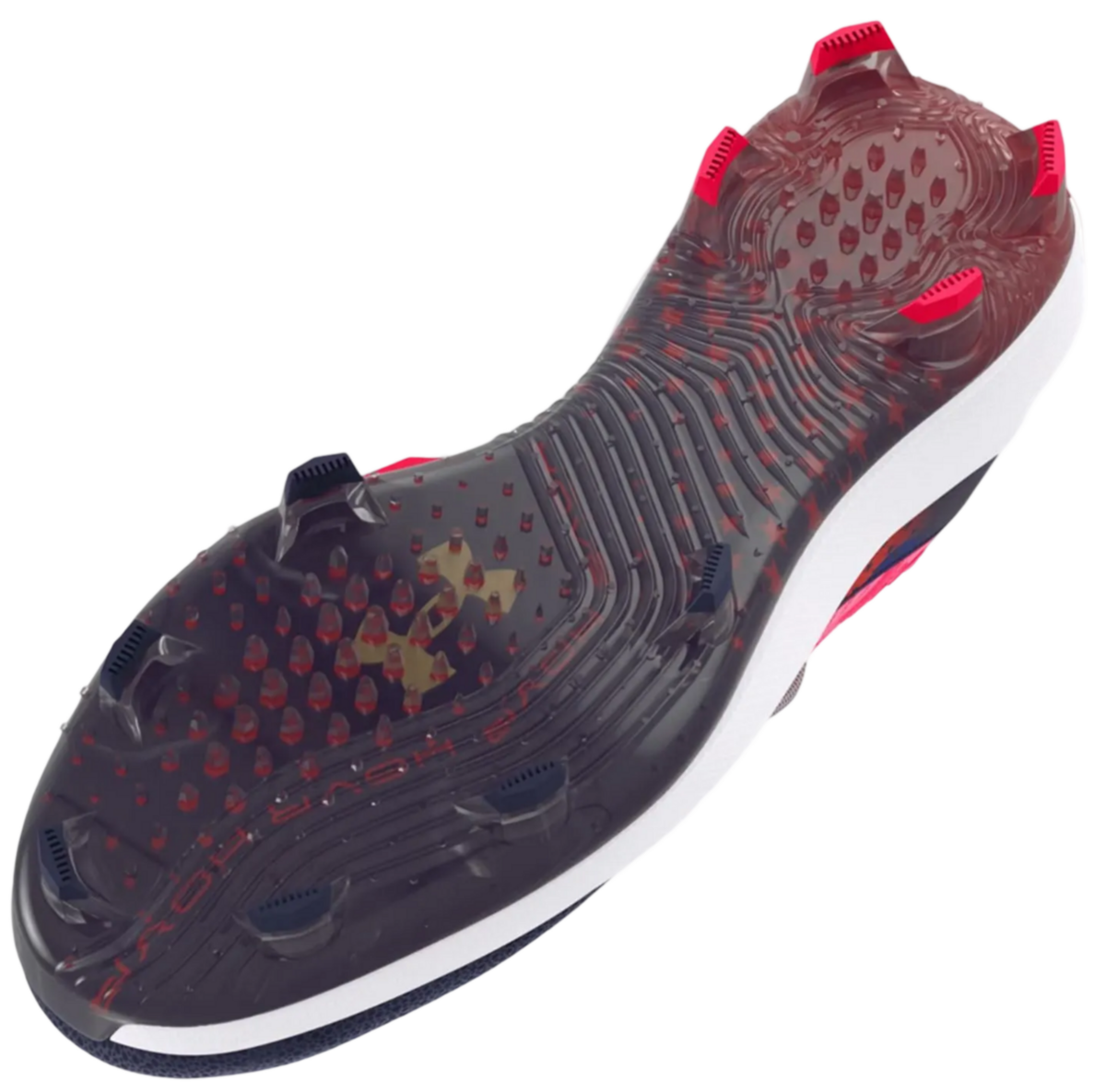 Under Armour Harper 9 Pro White/Navy/Gold Rubber