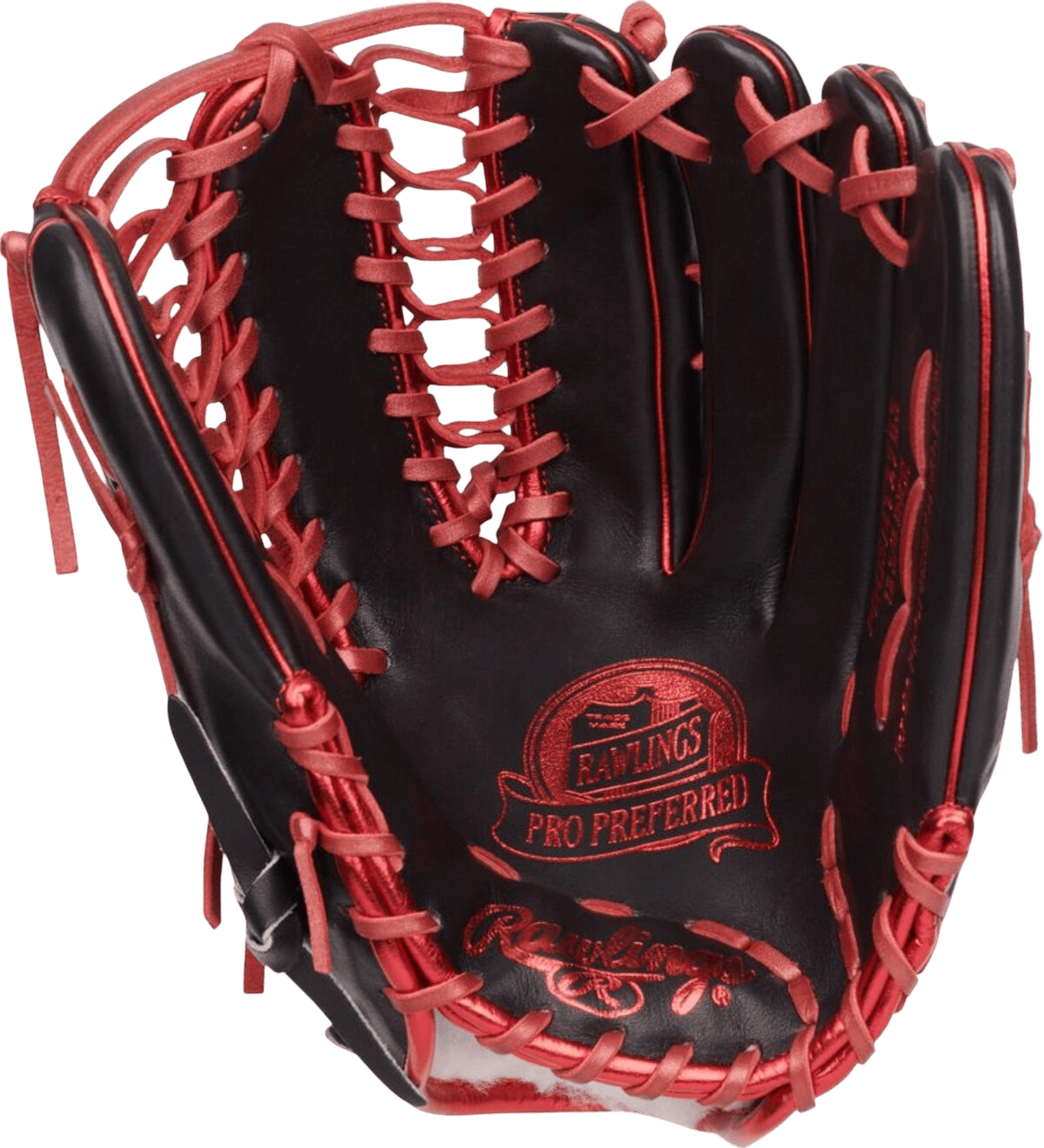 Rawlings Pro Preferred Mike Trout 12.75" Outfield Glove Black/Gray RHT