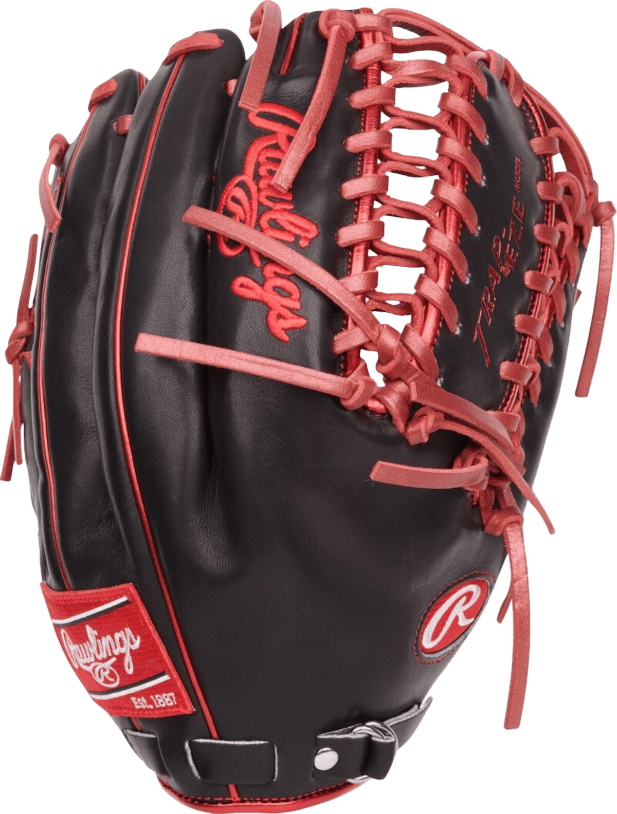 Rawlings Pro Preferred Mike Trout 12.75" Outfield Glove Black/Gray RHT