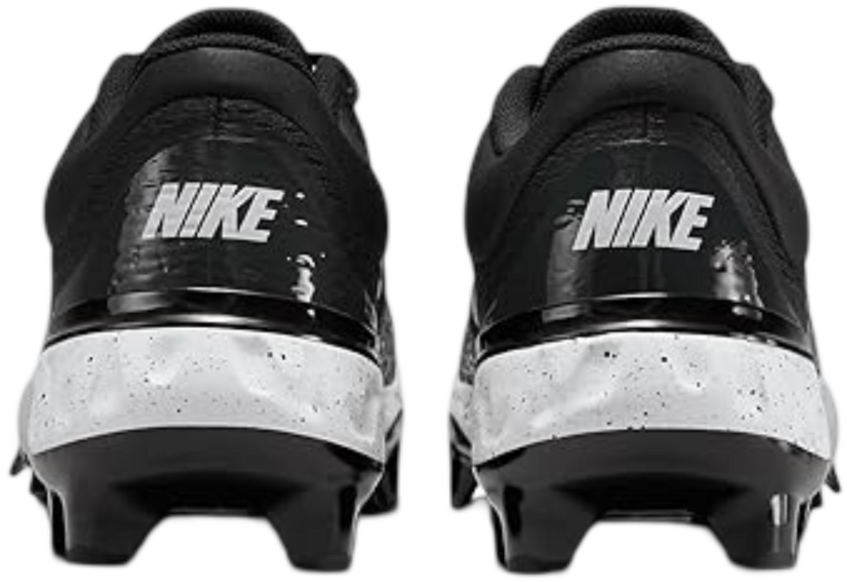 Nike Huarache Elite 4 Black/White splatter Low Rubber Cleats