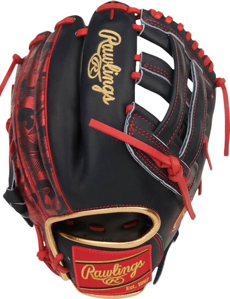 Rawlings Heart of the Hide Nolan Arenado 12" Infield Glove Navy/Scarlet RHT