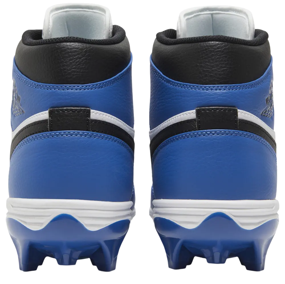 Nike Air Jordan 1 White/Black/Royal High Rubber Cleats