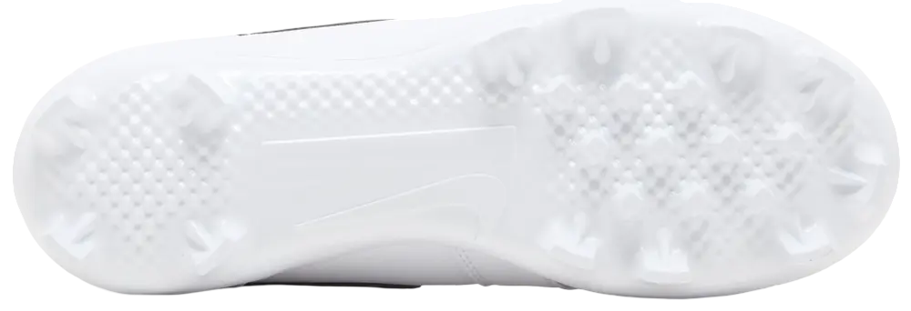 Nike Air Jordan 1 White/Black High Rubber Cleats