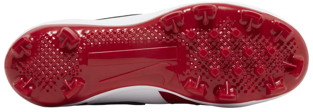 Nike Air Jordan 1 Gym Red/White/Black High Rubber Cleats