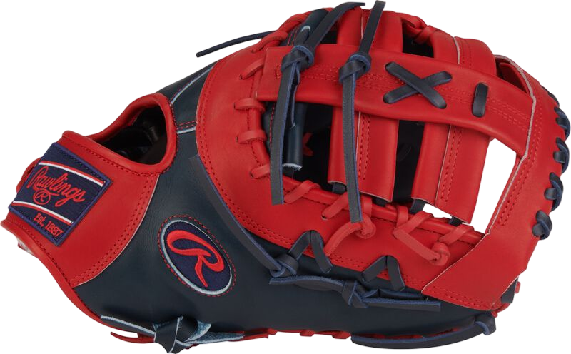 Rawlings Pro Preferred Vladimir Guerrero Jr 13" First Base Glove Navy/Scarlet RHT
