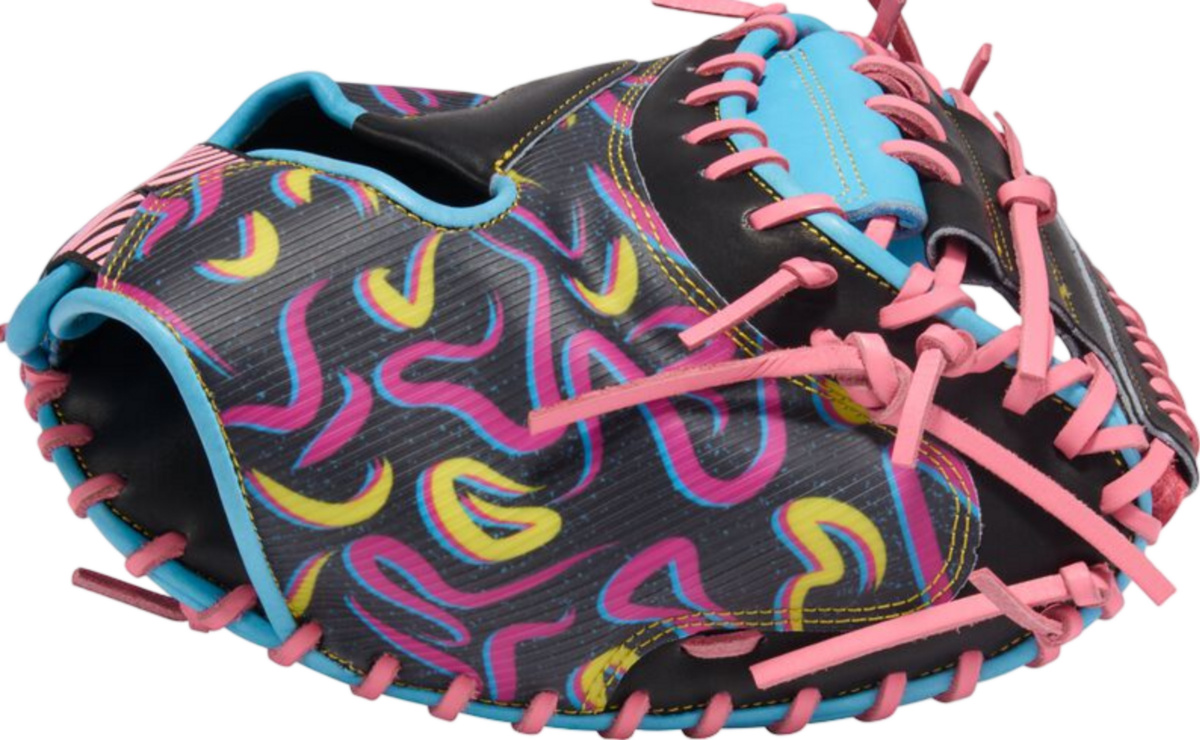 Rawlings REV1X 34" Catcher Glove Columbia blue/Black/Pink RHT