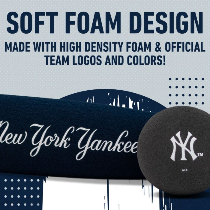 Franklin Foam Bat & Ball Set New York Yankees