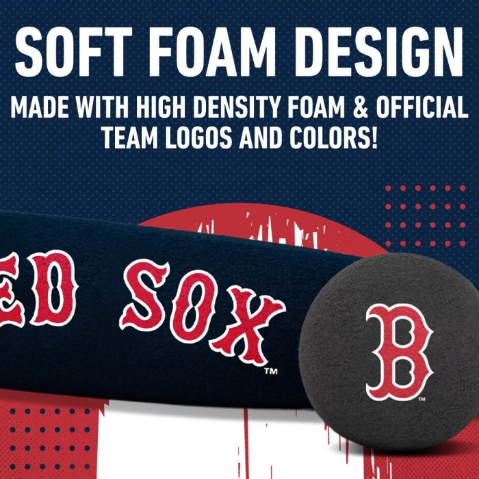Franklin Foam Bat & Ball Set Boston Red Sox
