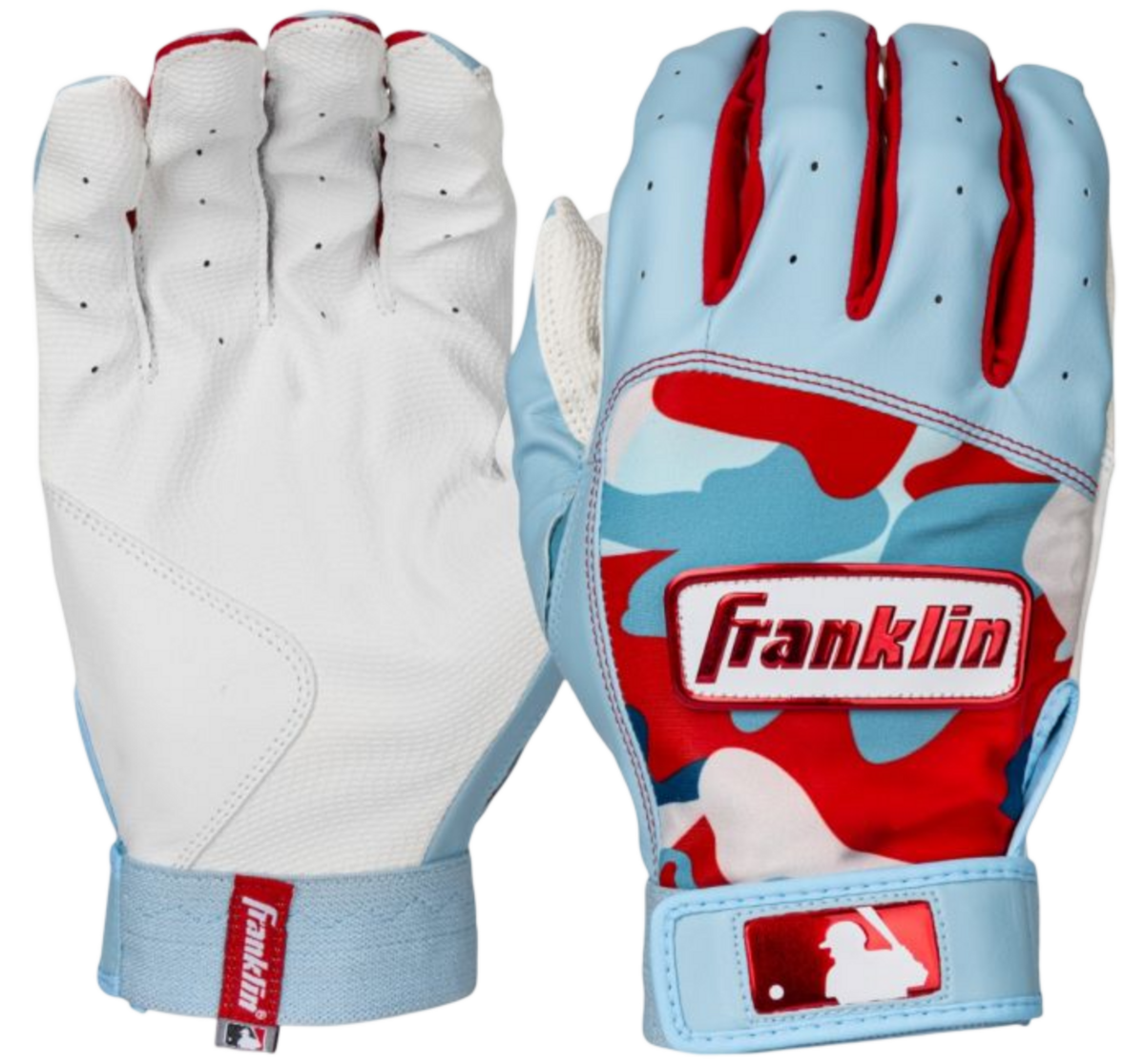 Franklin Digitek Slaghandschoenen White/Blue/Red