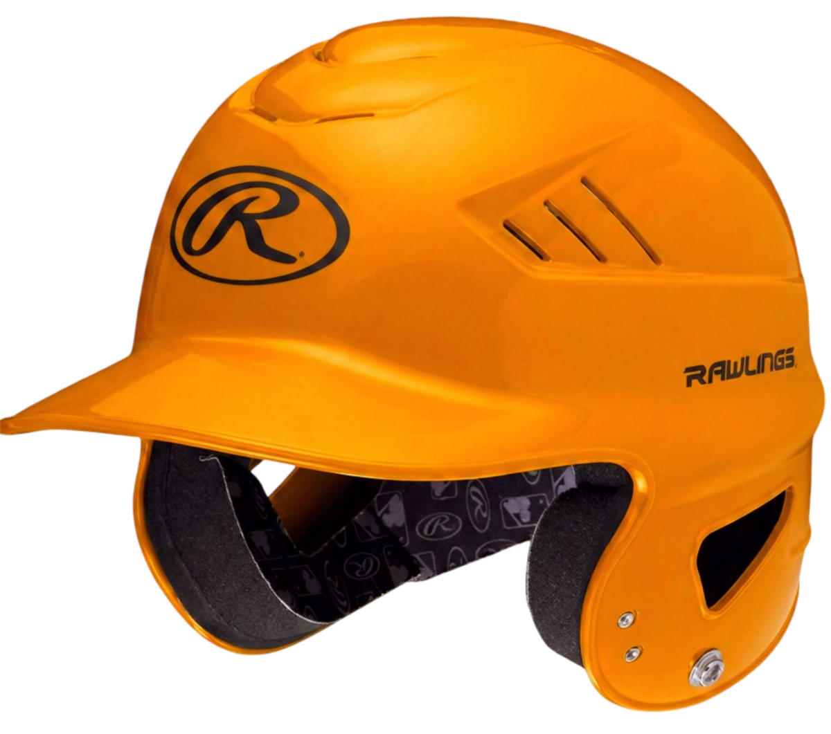 Rawlings Coolflo One Size Batting Helmet Yellow