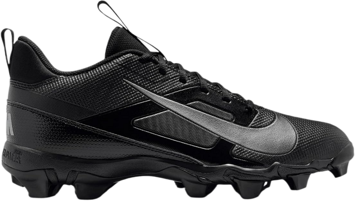 Nike Menace 4 Black/Silver Rubber Cleats 