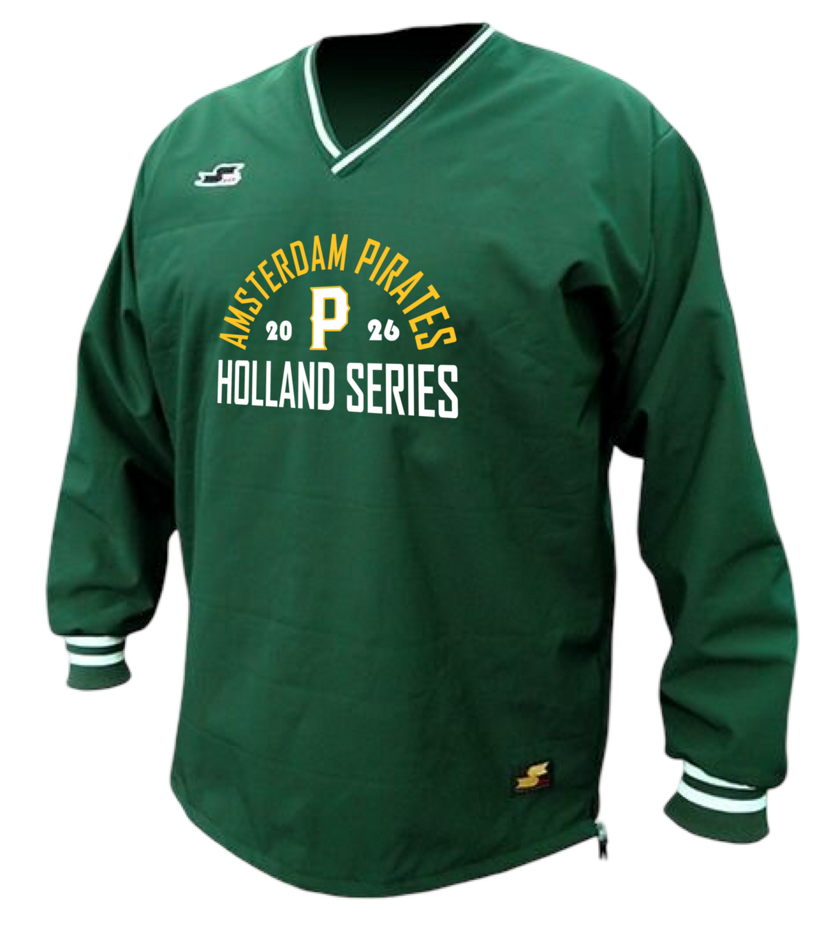 Windbreaker Amsterdam Pirates 2026 Green Hoofdklasse Holland Series