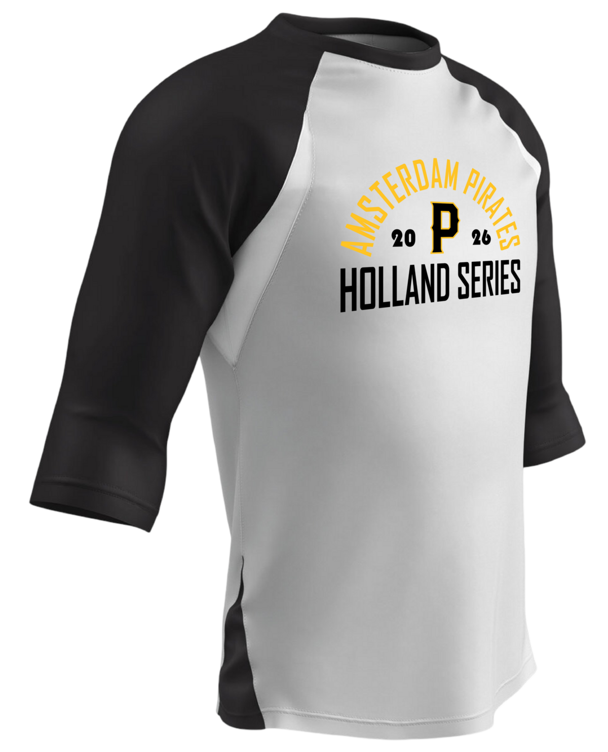 Dry Gear Raglan Shirt Amsterdam Pirates 2026 Hoofdklasse Holland Series