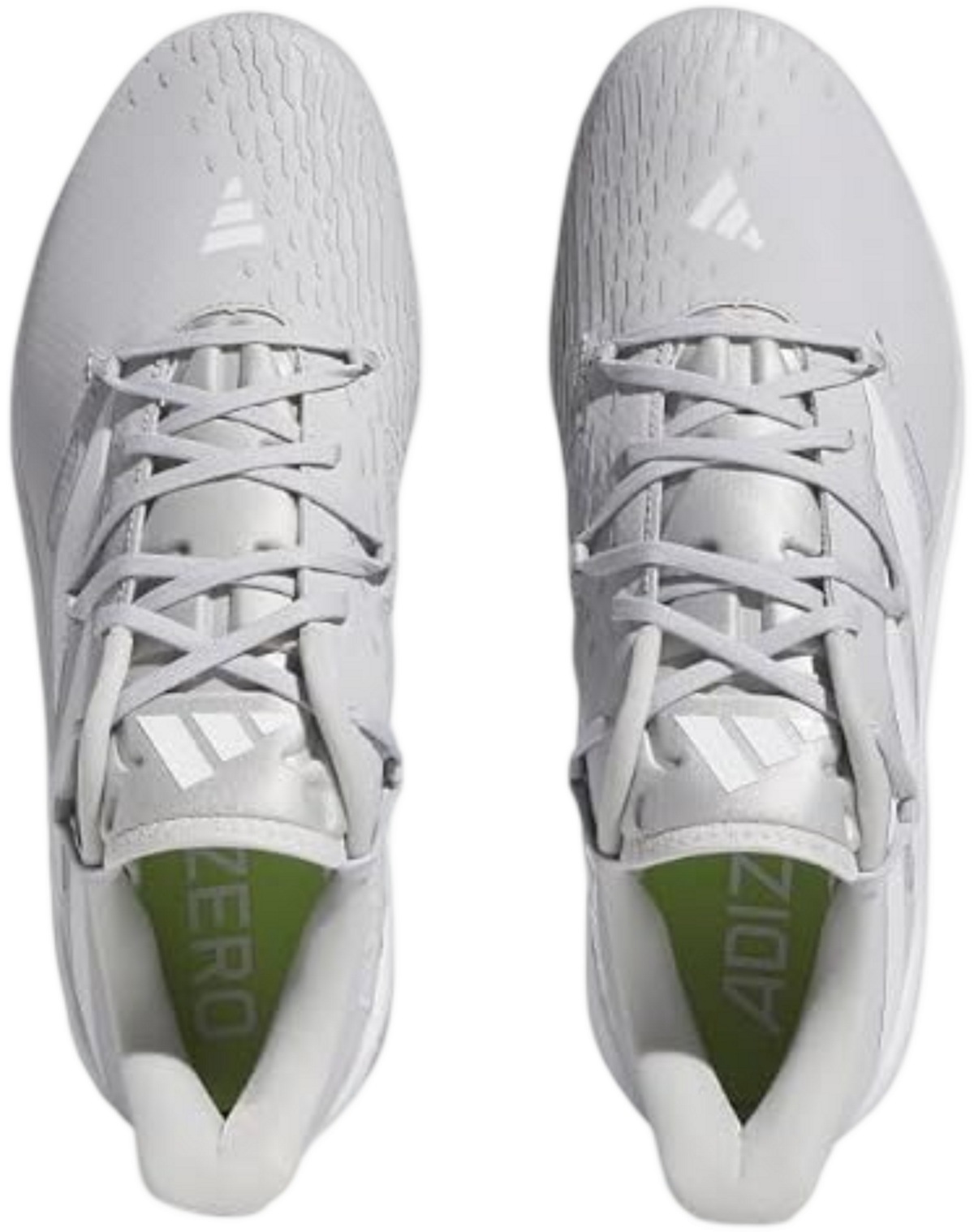 Adidas Afterburner 9 Grey/White Metal Cleats