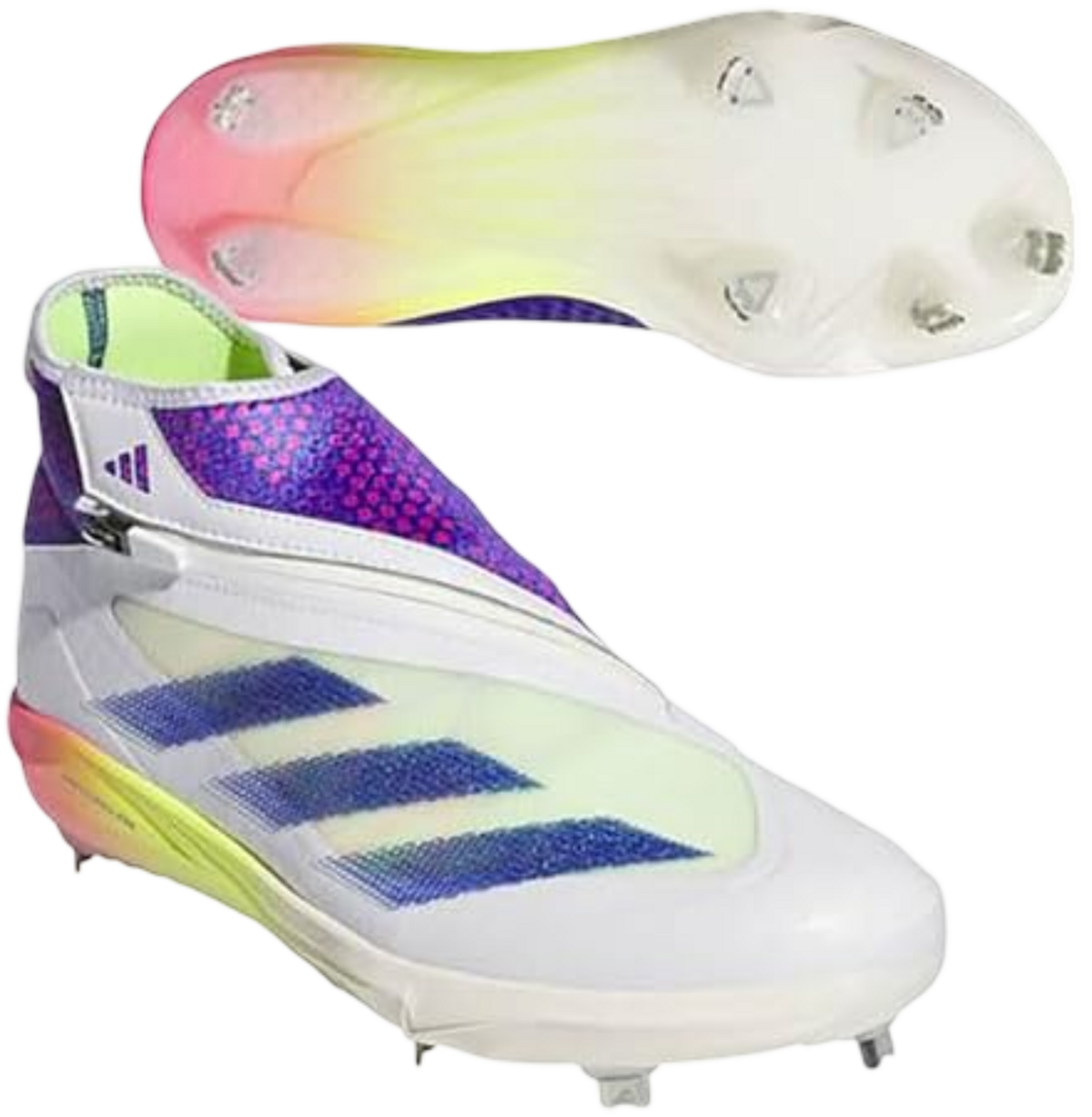 Adidas Impact+ White/Blue/Purple Metal