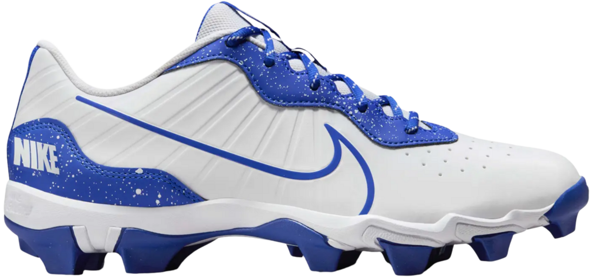 Nike Huarache 4 White/Royal Splatter Rubber