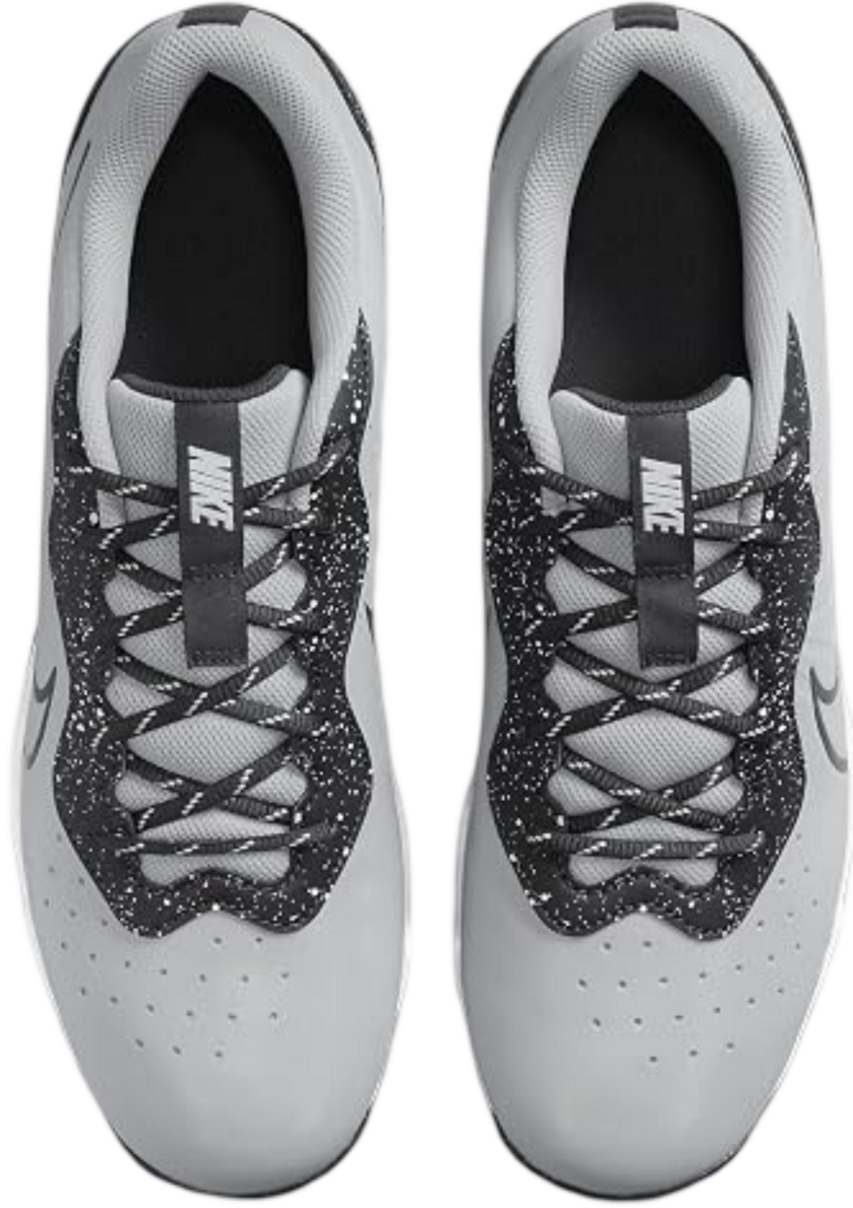 Nike Huarache 4 Grey Splatter Rubber Cleats
