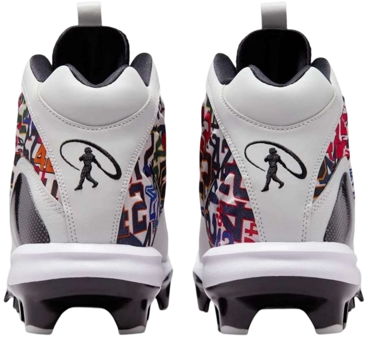 Nike Griffey 2 Jackie Robinson Grey/Black Rubber